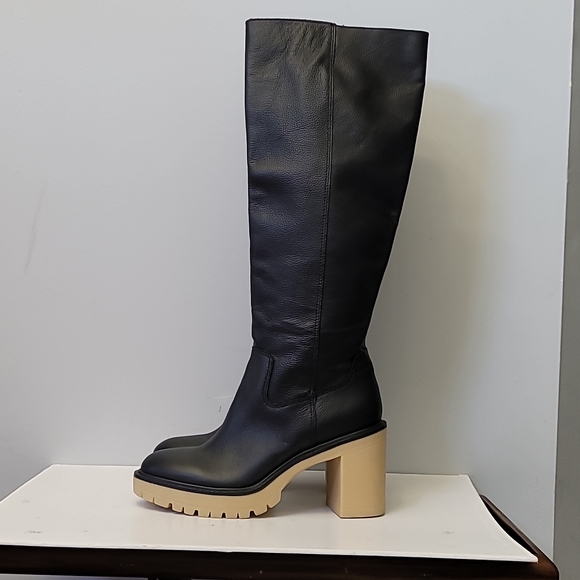Dolce Vita Corry H2O Boots Black Leather - Picture 8 of 11